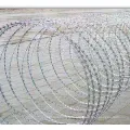 Rustproof Stainless Steel Razor barbed wire mesh for protection concertina razor wire